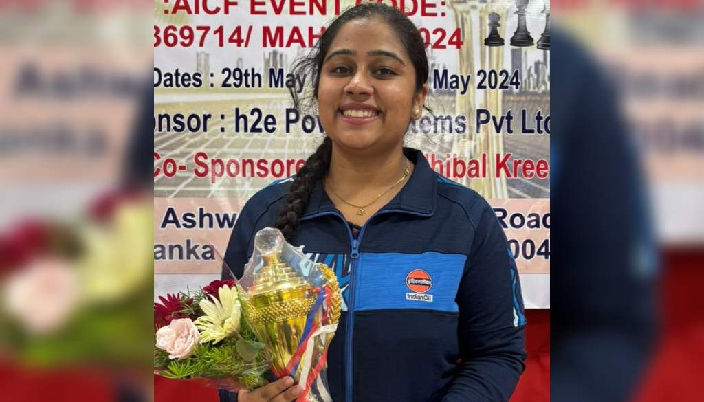 Patil wins at the h2e Power System Maharashtra State Women Selection