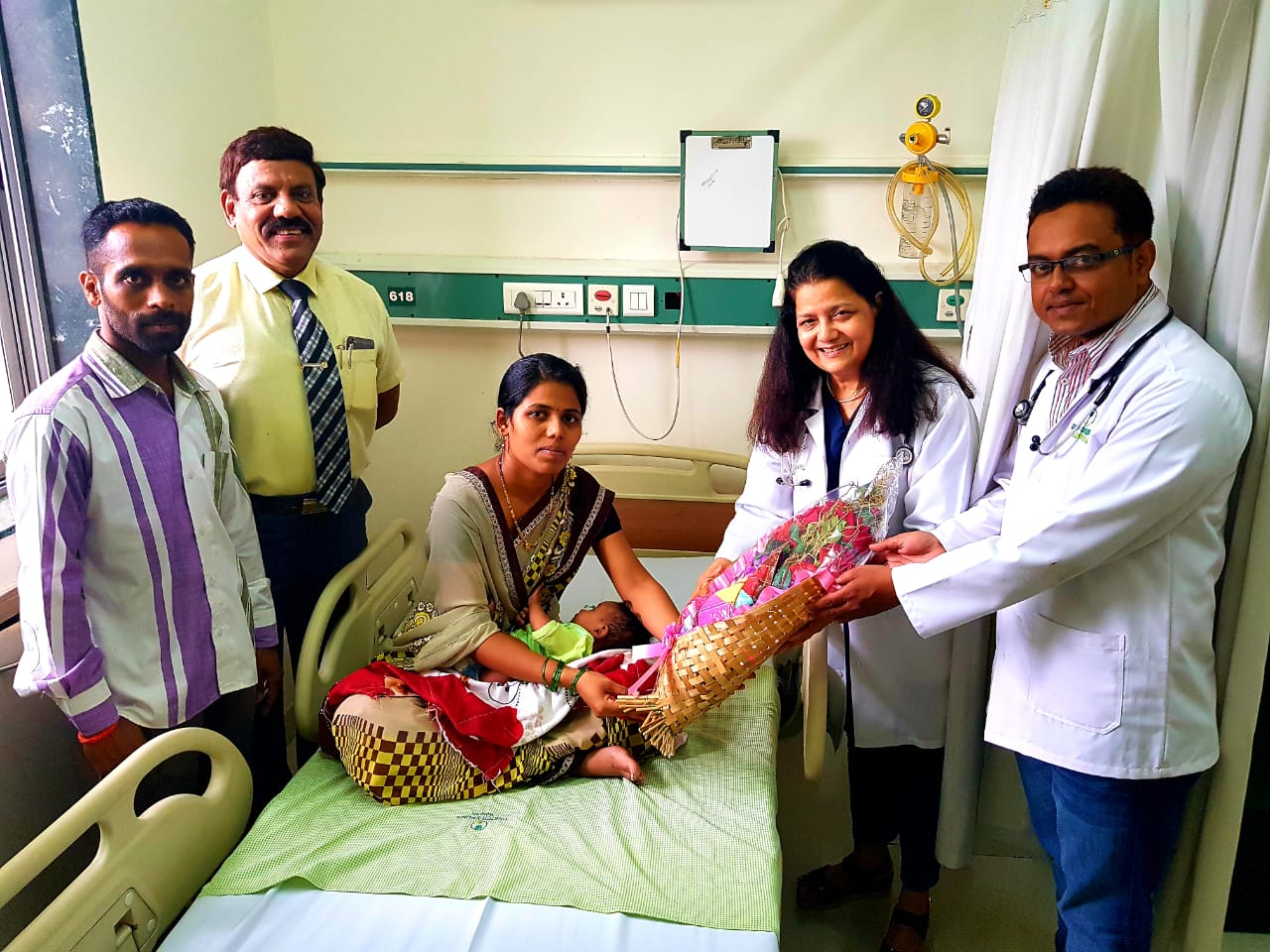 Three months baby survived a risky heart surgery – Punekar News