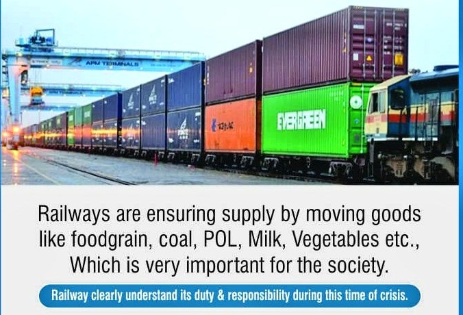 Railways to run freight trains for supply of milk, vegetables, food ...