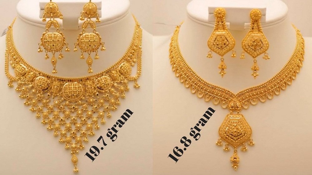 2 pavan gold necklace 
