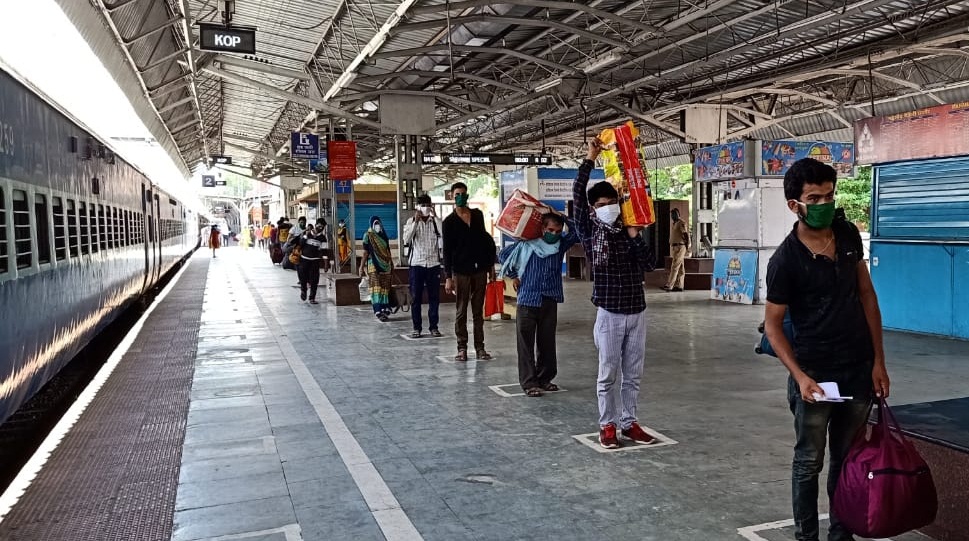 Shramik Special train passengers