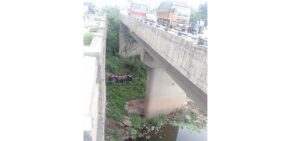 car in river Pune