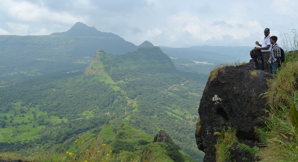 mountain hill trekking