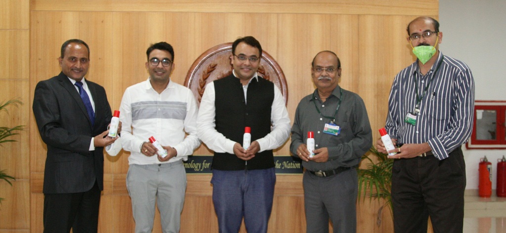 Pune-Based DIAT Develops Herbal-Based Biocidal Spray As Healthy Air