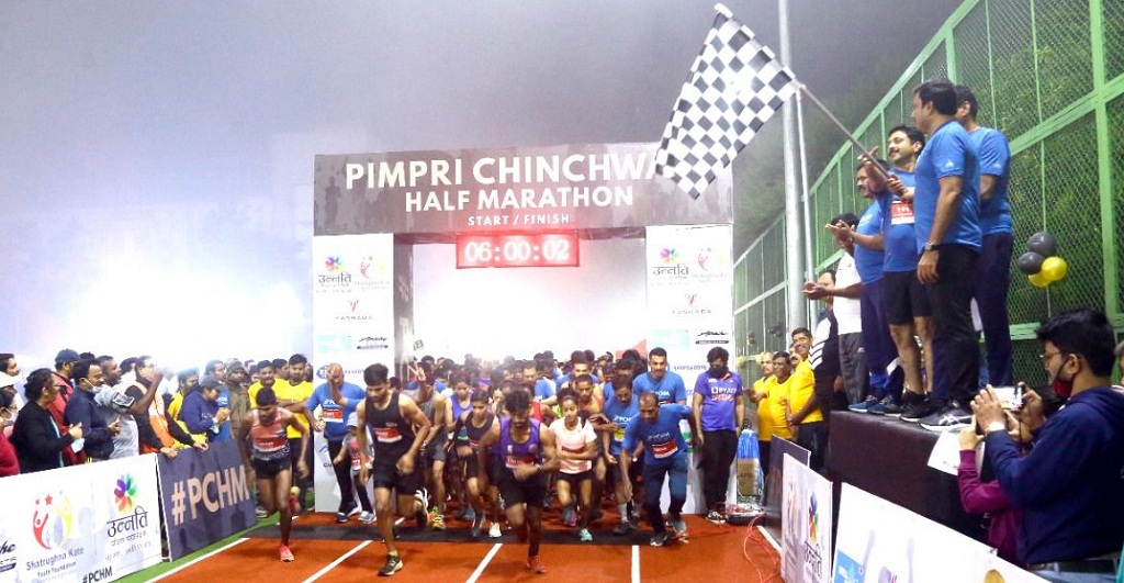 Pune: Pimpri Chinchwad Half Marathon Sees Massive Turnout - Punekar News