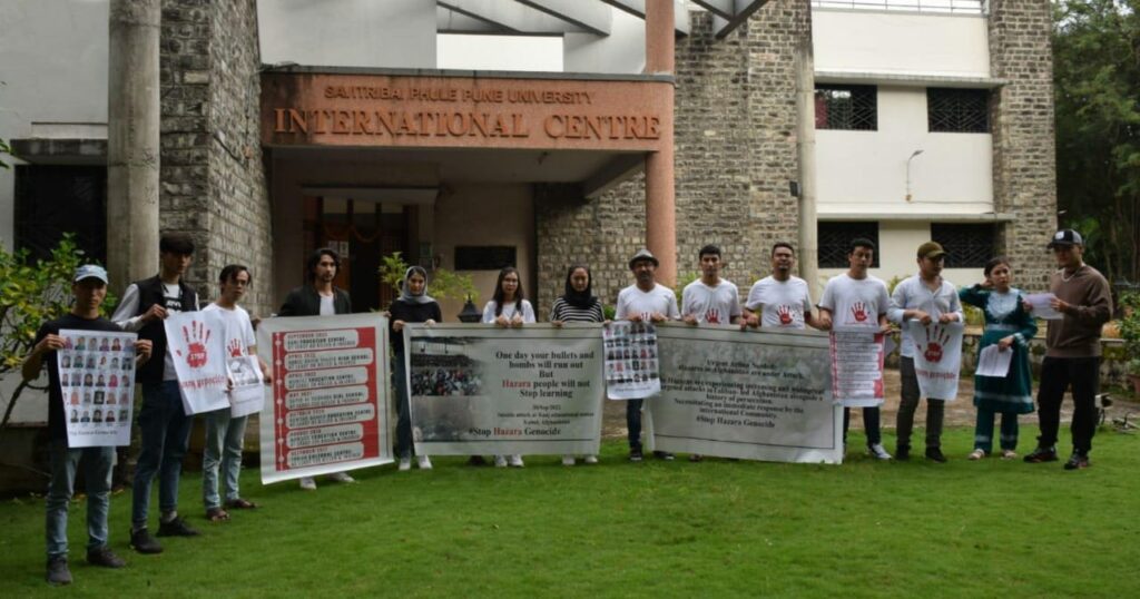 Pune: Afghan Students Protests To Condemn Kabul School Bombing ...