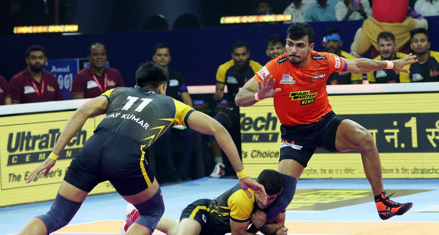 Pune: Vivo Pro Kabaddi League Report: Ashish Shines As U Mumba Win Hard ...