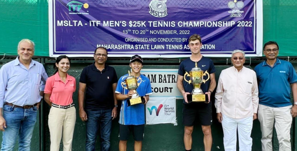 Palan Wins 25k Mslta Mumbai Open Tennis Championships Punekar News 2340