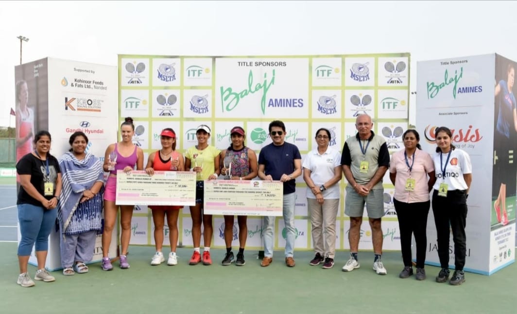 Ankita stumbles in singles, wins doubles with Prarthana at Balaji Amin Solapur Women’s Open Tennis ,000