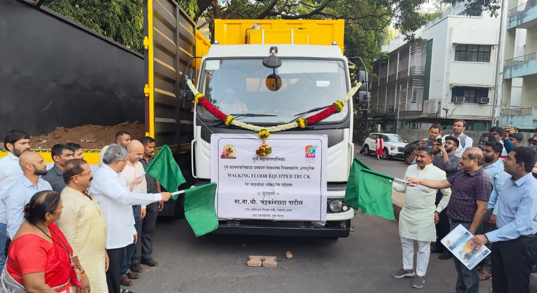 Pune Municipal Corporation Goes Green with E-Trucks for Waste Transportation