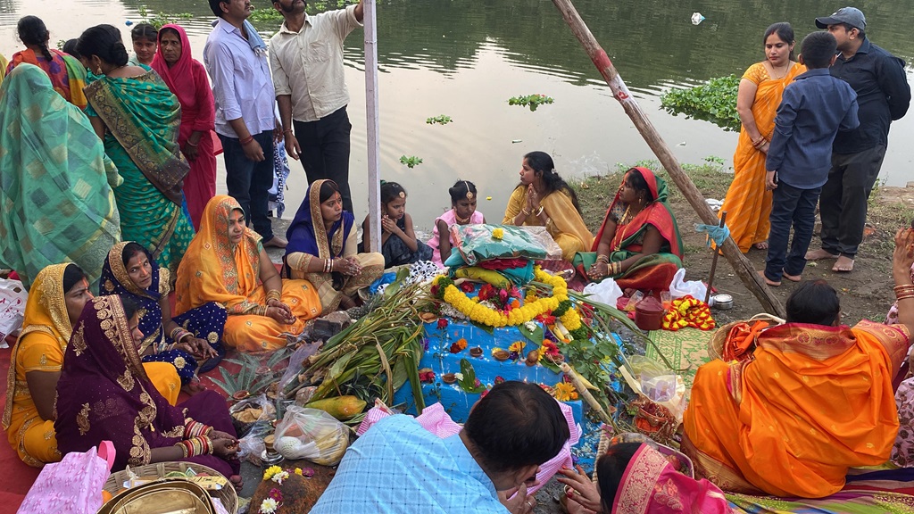 Chhath Puja in Aundh Pune