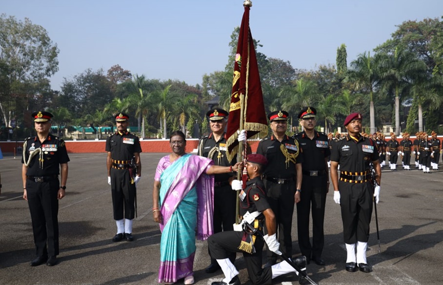 AFM Pune gets President's Colour