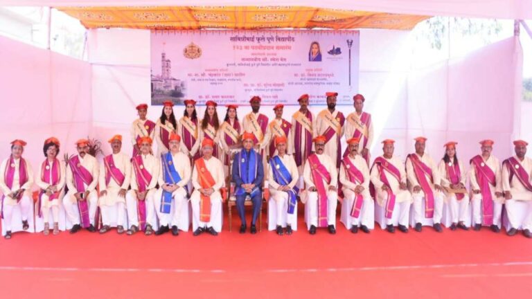 Savitribai Phule Pune University Celebrates 123rd Convocation Ceremony ...