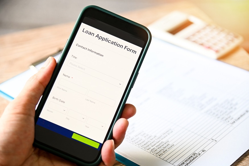 Loan application form