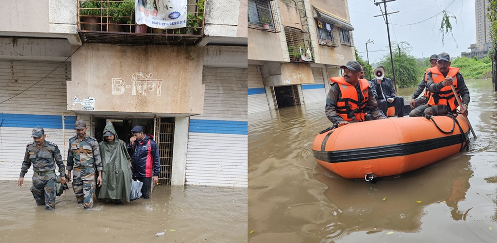 Pune Flood Crisis: Army Units Assist in Evacuations and Rescue ...