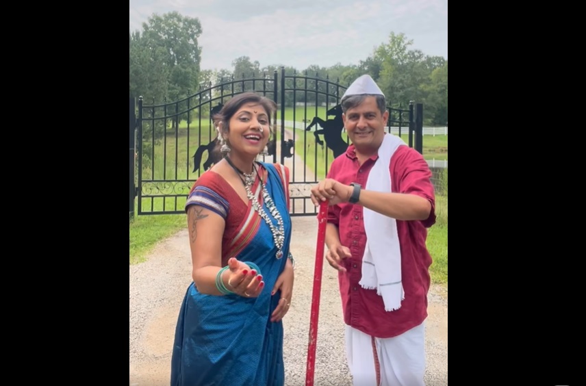 Patil Kulkarni Farm couple