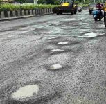 President’s Convoy Faced Pothole Woes in Pune; Municipal Authorities Urged to Act Before PM Modi’s Visit