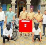 Two Arrested for Gold Chain Theft in Pune; Stolen Bike and Jewellery Recovered