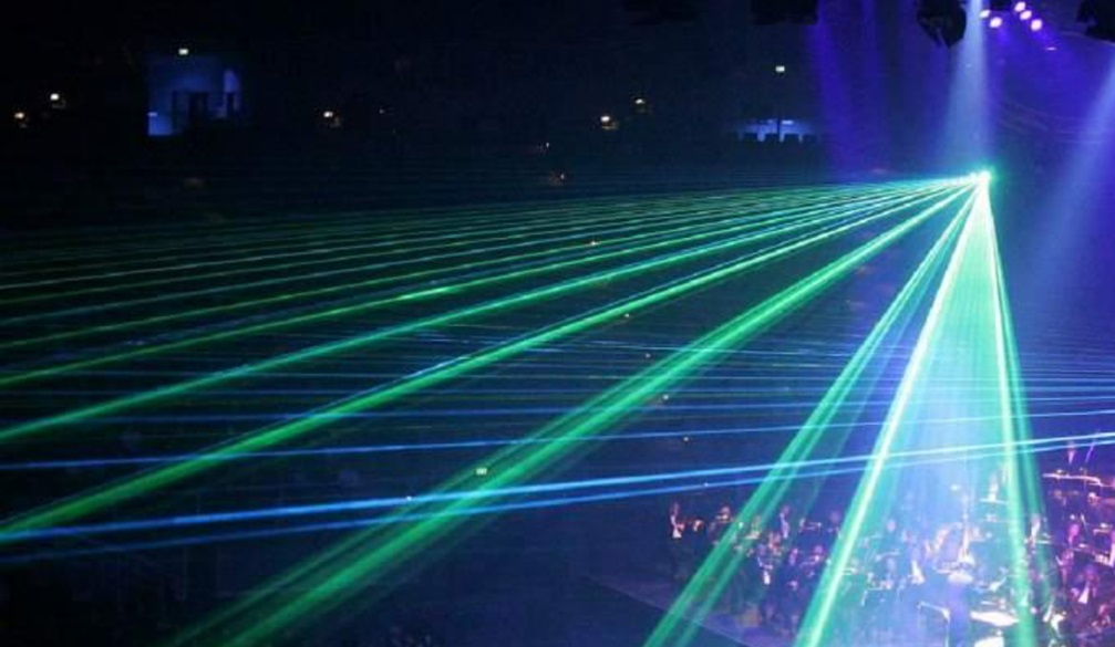 laser light beam