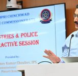 Pimpri Chinchwad CP Choubey Leads Discussion on Traffic Issues and Industrial Challenges in Chakan