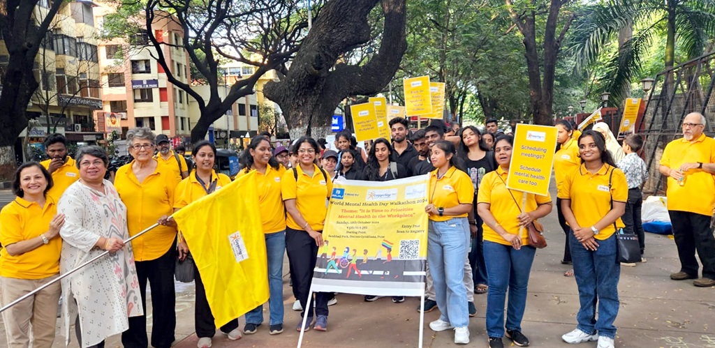 Mental health walkathon in Pune