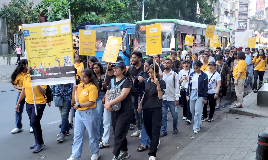 connecting ngo walkathon mental health